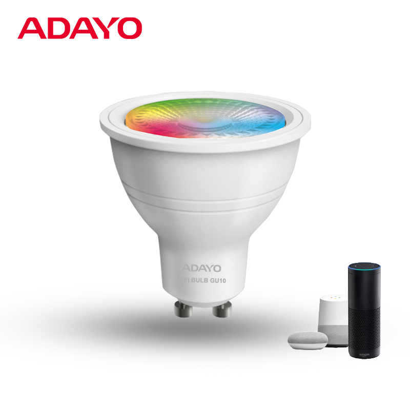 GU10 RGB smart bulb 4.8W 420lm  230V with lens