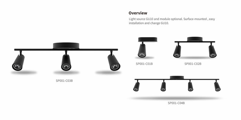 ADAYO black spot lights led