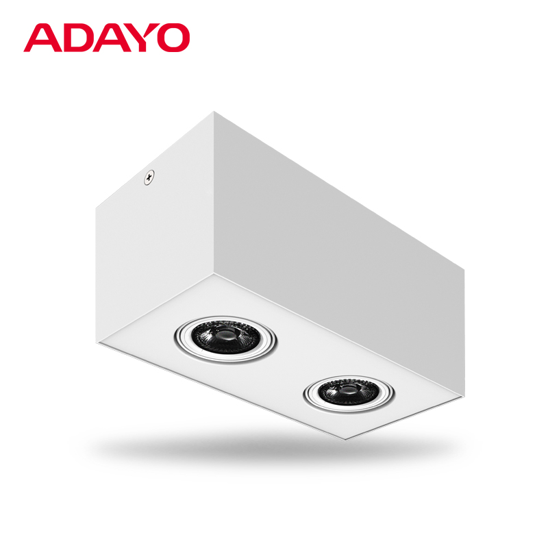 BOX SP001-E02B LED Wall mounted spotlight black