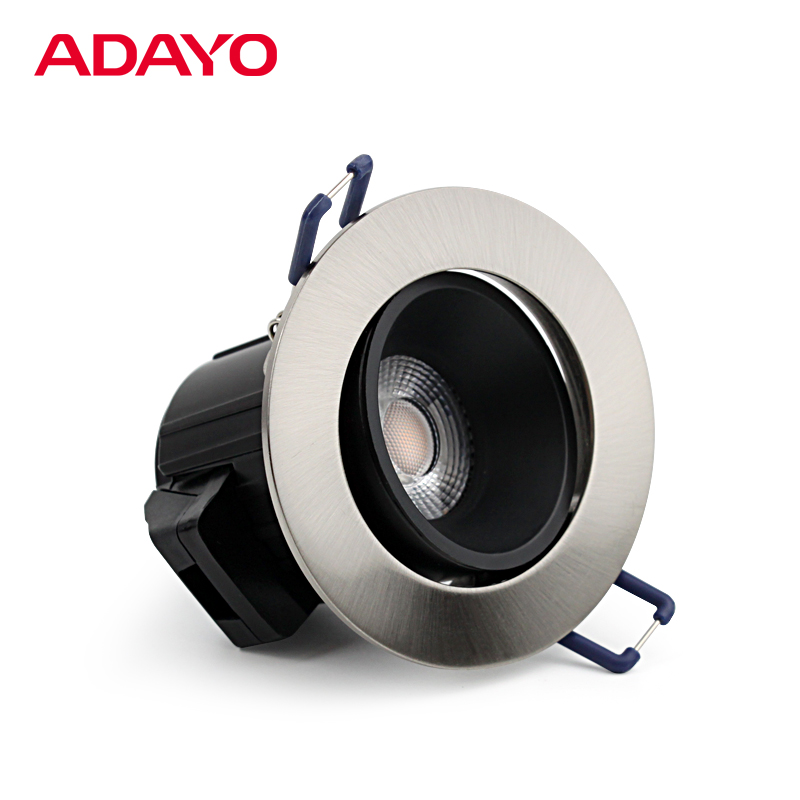 Black spot lights manufacturer 9W 650lm, N044, spot downlight  wholesale