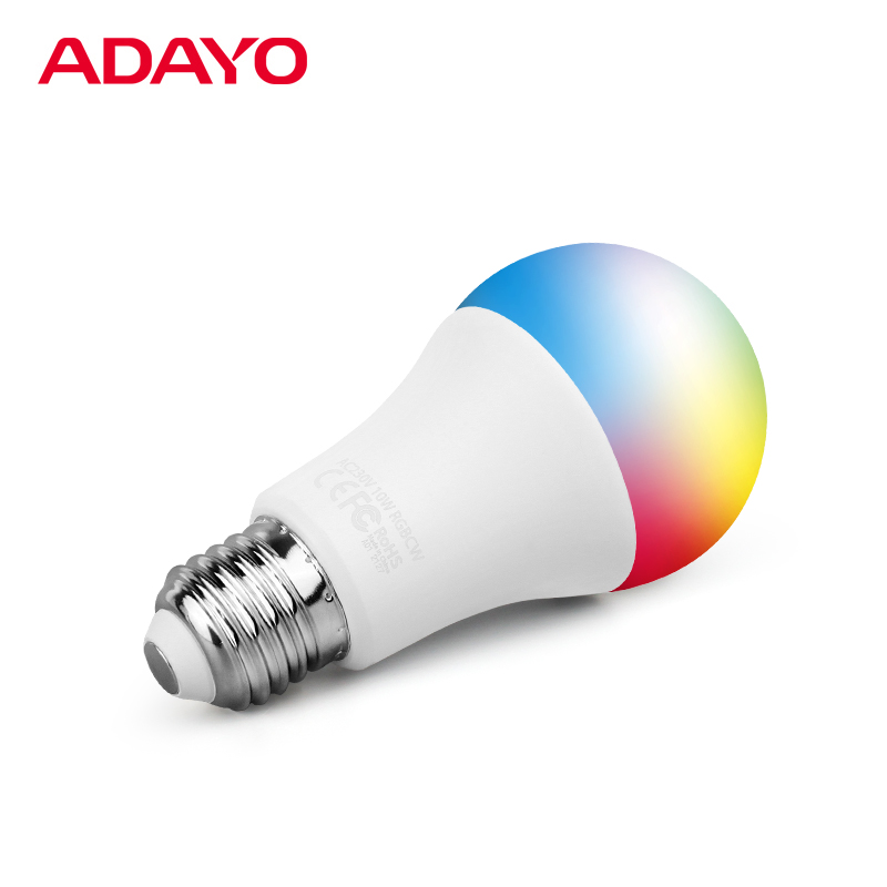 Smart bulb 9.5W E26 96-106V control by Smart Life APP