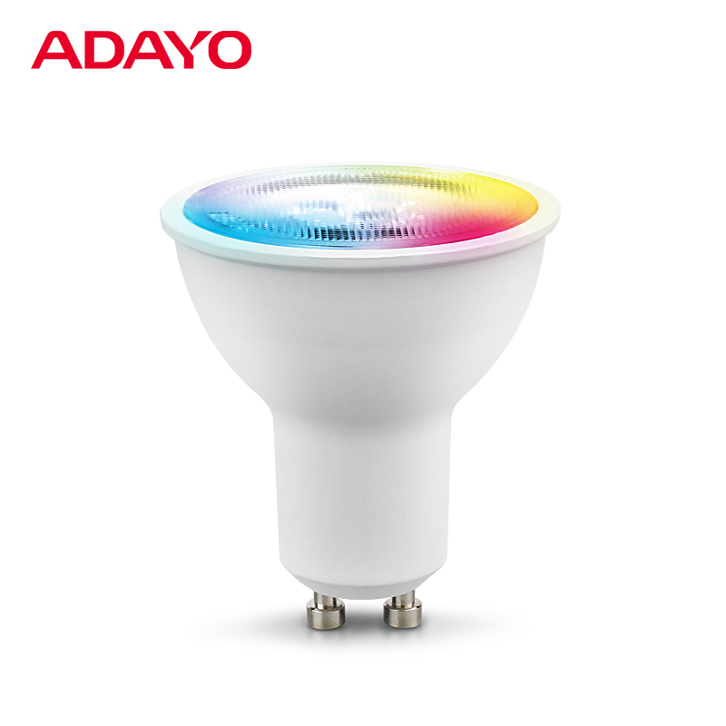 GU10 RGB smart bulb 4.8W 420lm  230V with lens