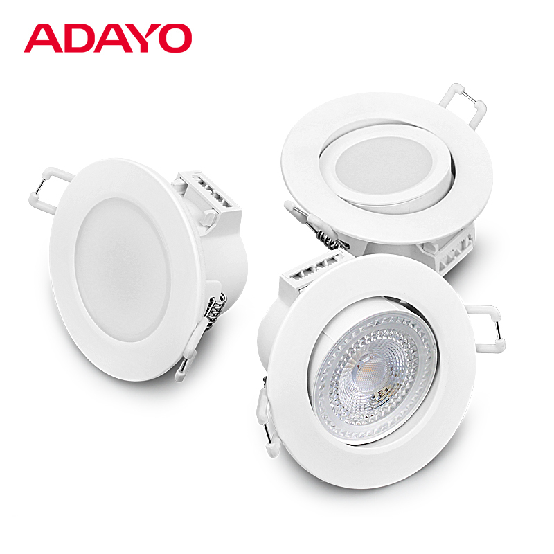 Recessed ceiling lights manufacturer, 7W 500lm, exterior led spot lights custom