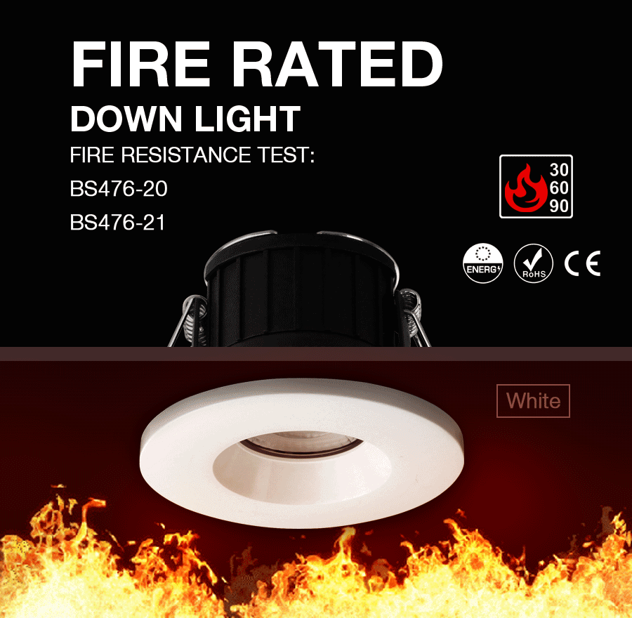 ADAYO IP65 fire rated downlights manufacturer