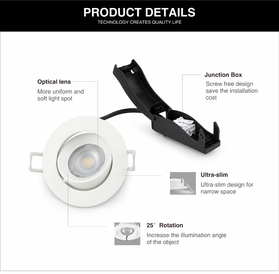 adjustable downlights