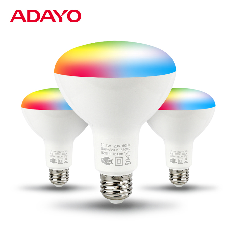 Smart light bulb 12.5W RGBCW google smart light bulbs with TUYA system