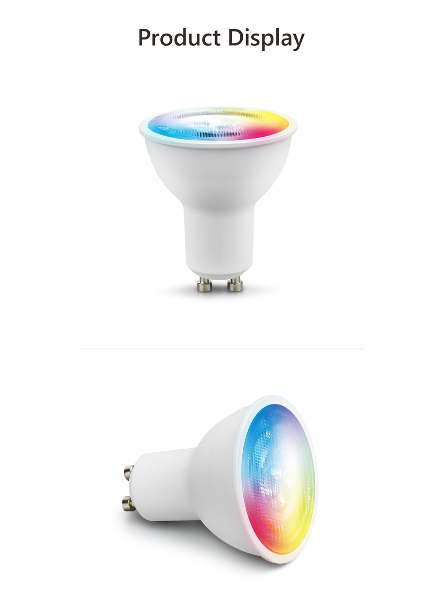 ADAYO GU10 RGB smart bulb