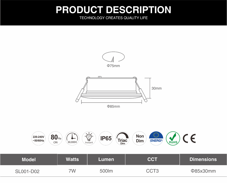 ADAYO spot lighting