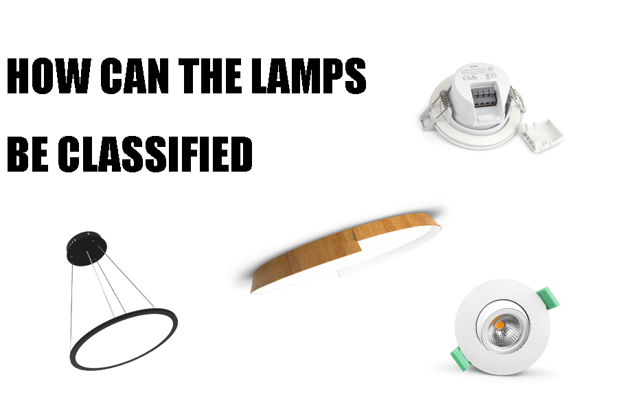 How can the lamps be classified?