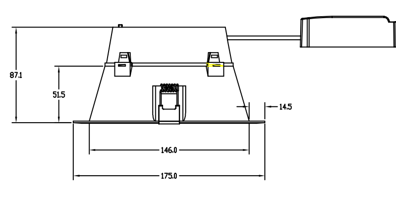 ADAYO waterproof led downlights