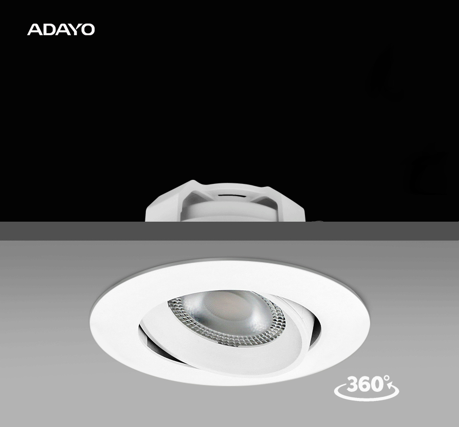 Amber-C ECO DIY downlight  360° rotatable  slim spot lights