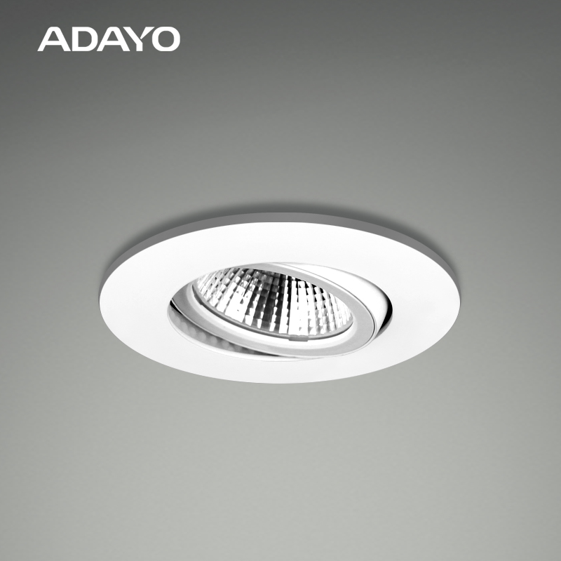 ROLAND 6W COB recessed ceiling spotlights 3000K 360° rotation