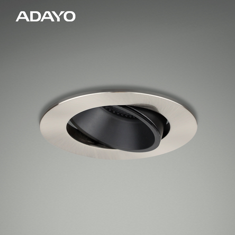 MIRANDA adjustable 9W spotlight recessed lighting 2700K with IP44