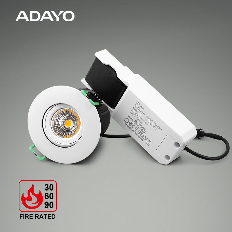 ROLAND Ⅲ 8.5W COB ceiling spotlight 4000K with 360° rotation