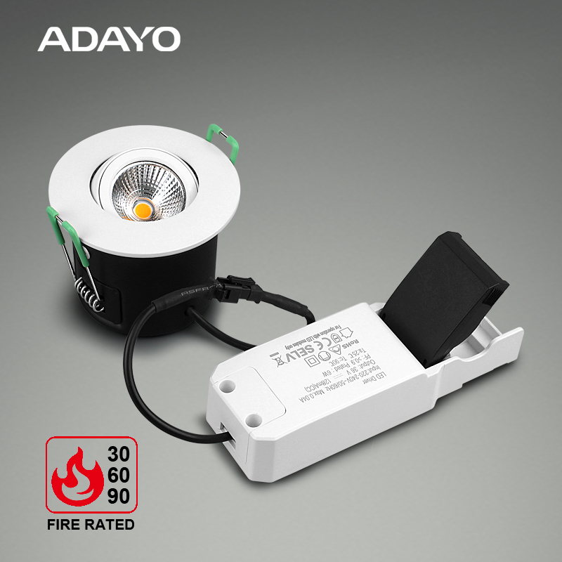 ROLAND Ⅲ 8.5W COB ceiling spotlight 4000K with 360° rotation