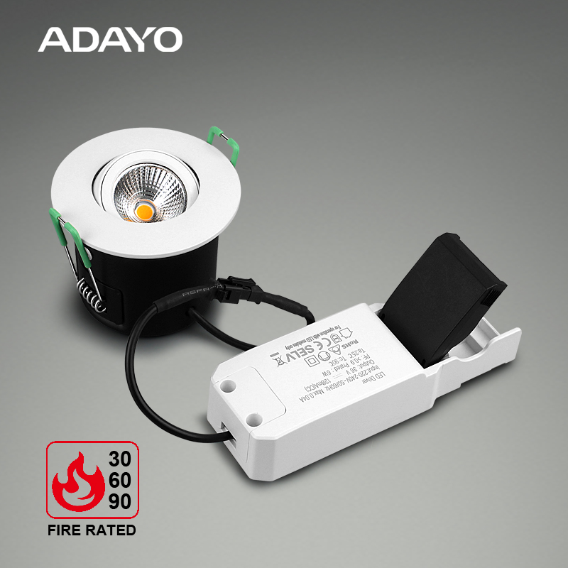 ROLAND Ⅲ COB adjustable led ceiling spotlights 6W 4000K