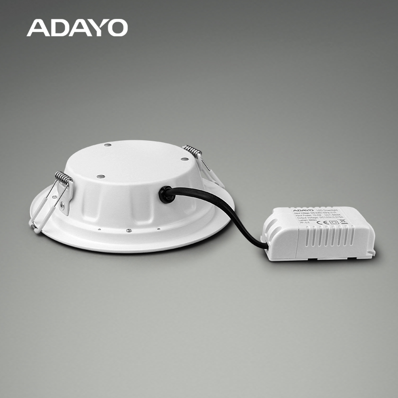 CAKE Waterproof recessed down light 12W IP44 4000K