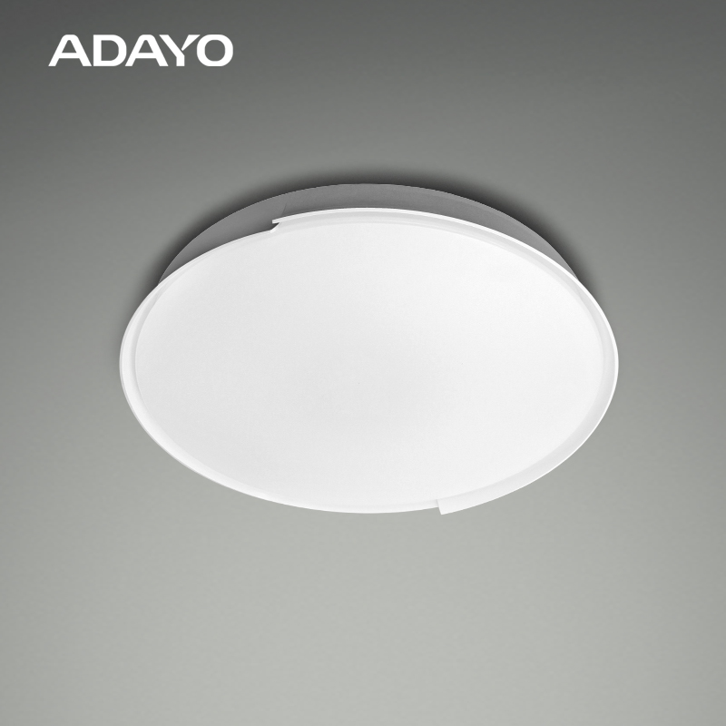 21W white surface ceiling light ADELINE with 2700K and non-dimmable
