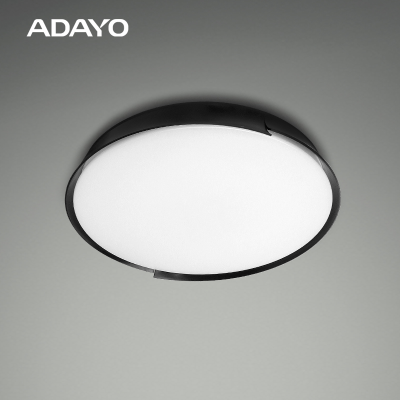 21W black ceiling lights ADELINE with 2700K and non-dimmable