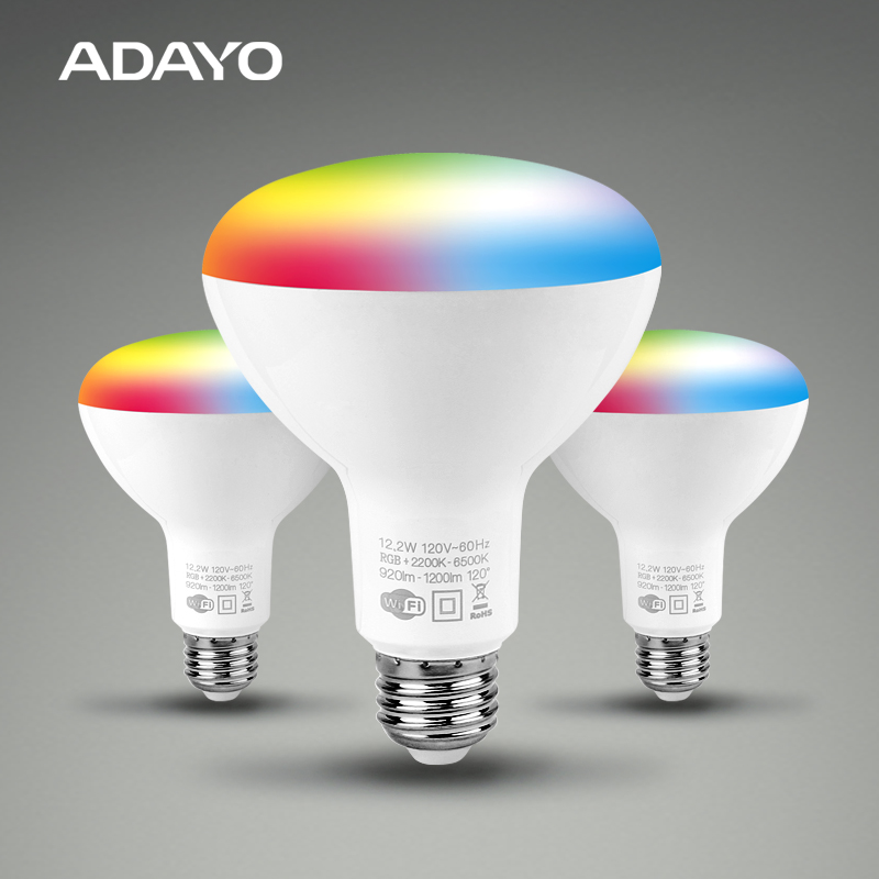 Smart light bulb BR30 12.5W RGBCW with TUYA system