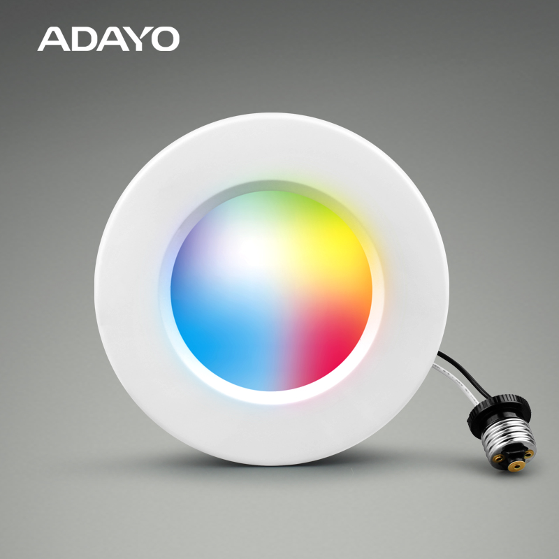 Smart wifi downlight 15w 1350lm 120V~@50Hz with tuya APP