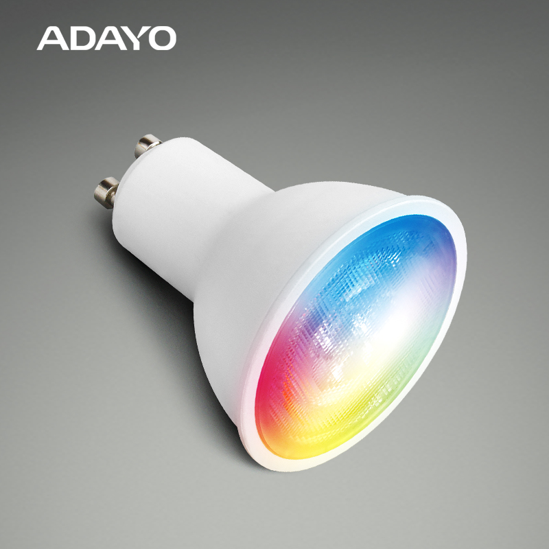 GU10 RGB smart bulb 4.8W 420lm  230V with lens