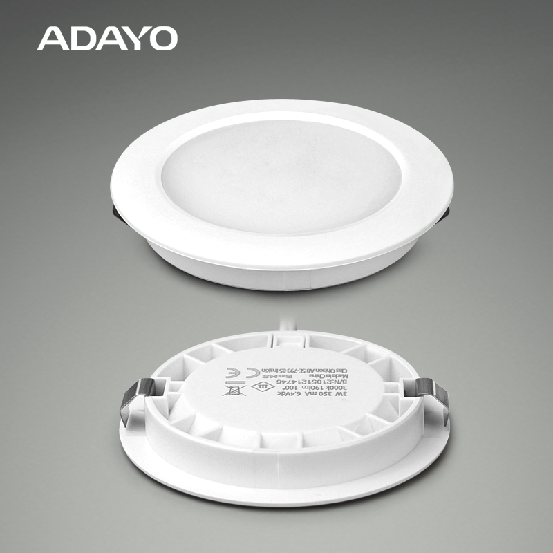 BAGEL cabinet downlight with 3.5W 3000K and surface-mounted
