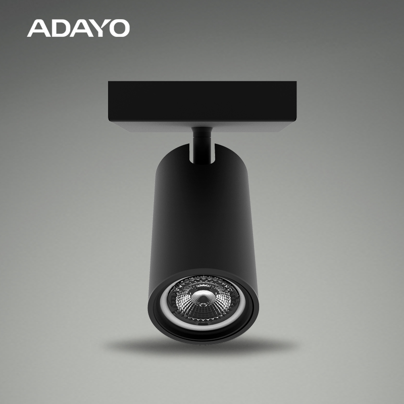 PEGGY SP001-A04B black spot lights with surface mount design