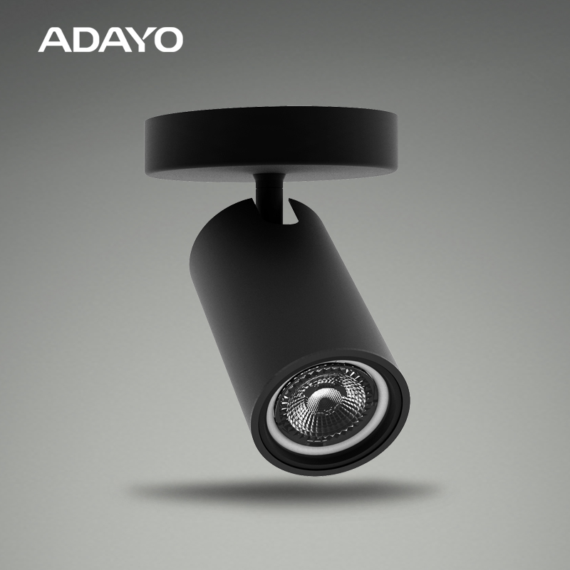 EMILY SP001-D03B black surface mounted spotlights