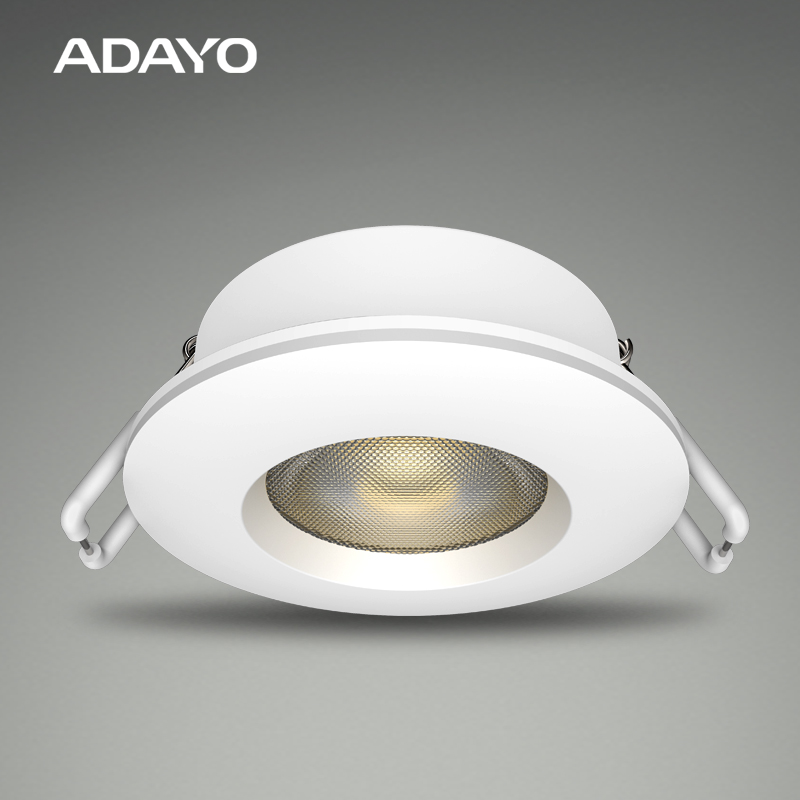 Recessed ceiling spotlights 7W CCT3 IP65 downlights