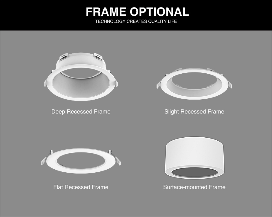 ADAYO led surface mount downlight