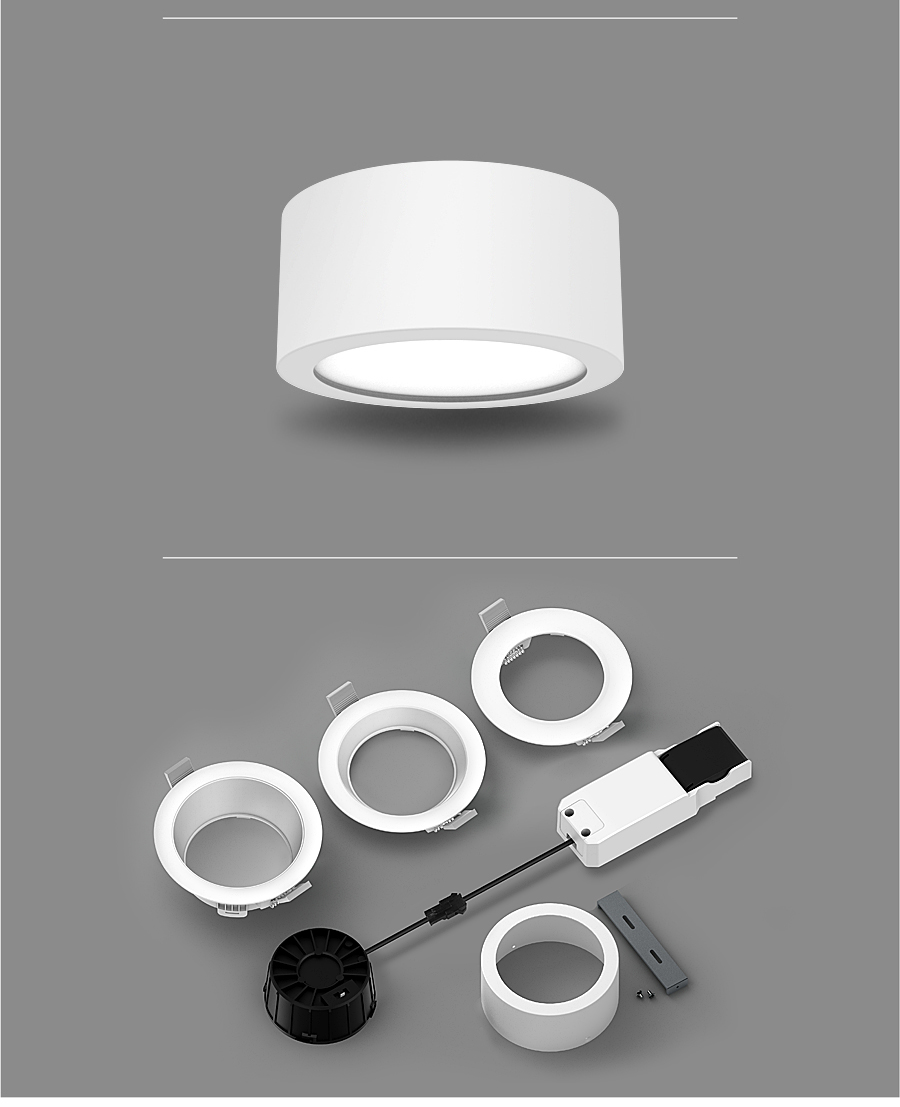 ADAYO led surface mount downlight