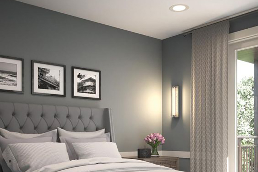 What are the best ways to arrange bedroom downlights?