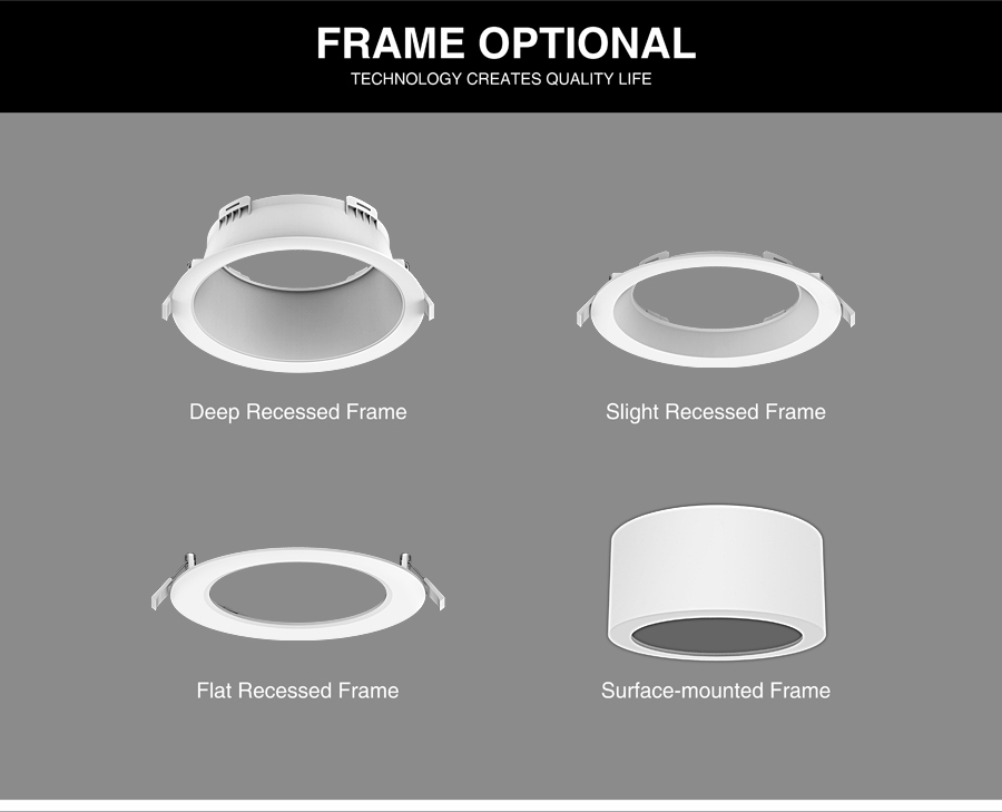 ADAYO round surface mounted downlight