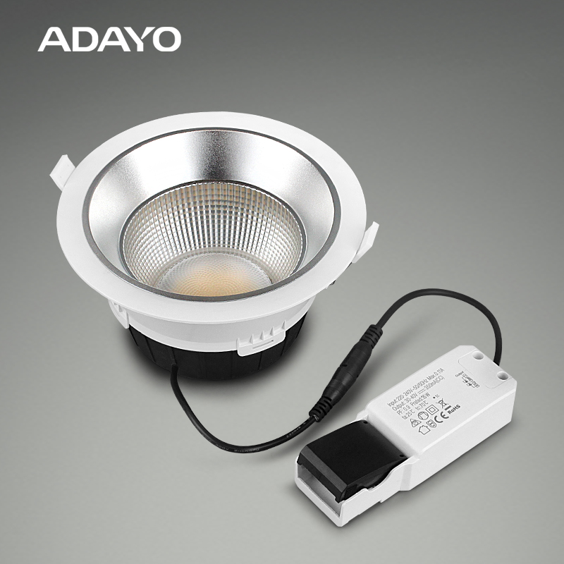 Deep recessed ceiling downlight EIFFEL with CCT2 and UGR22