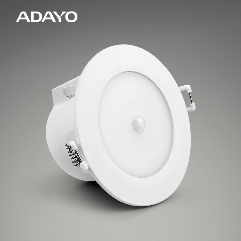 8W CLIO sensor downlight with CCT3 and waterproof IP54