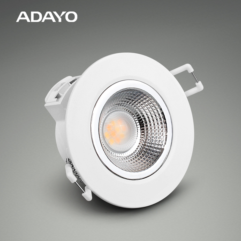 Recessed spot lighting fixtures AVALOR 5.5W with reflerctor