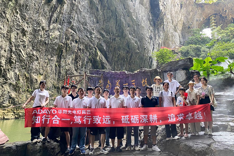 Team Activities in Qingyuan city