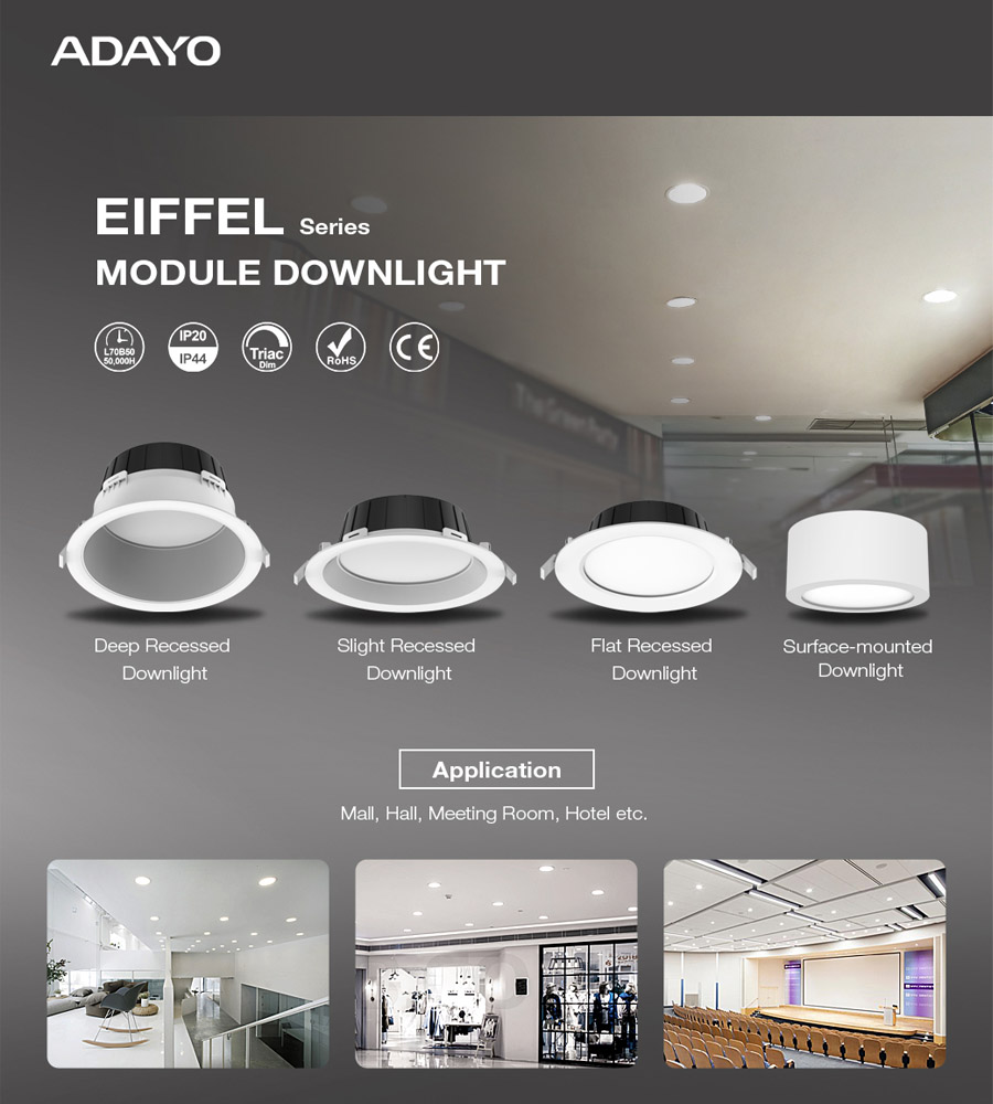 Built-in Power Recessed Module Downlight