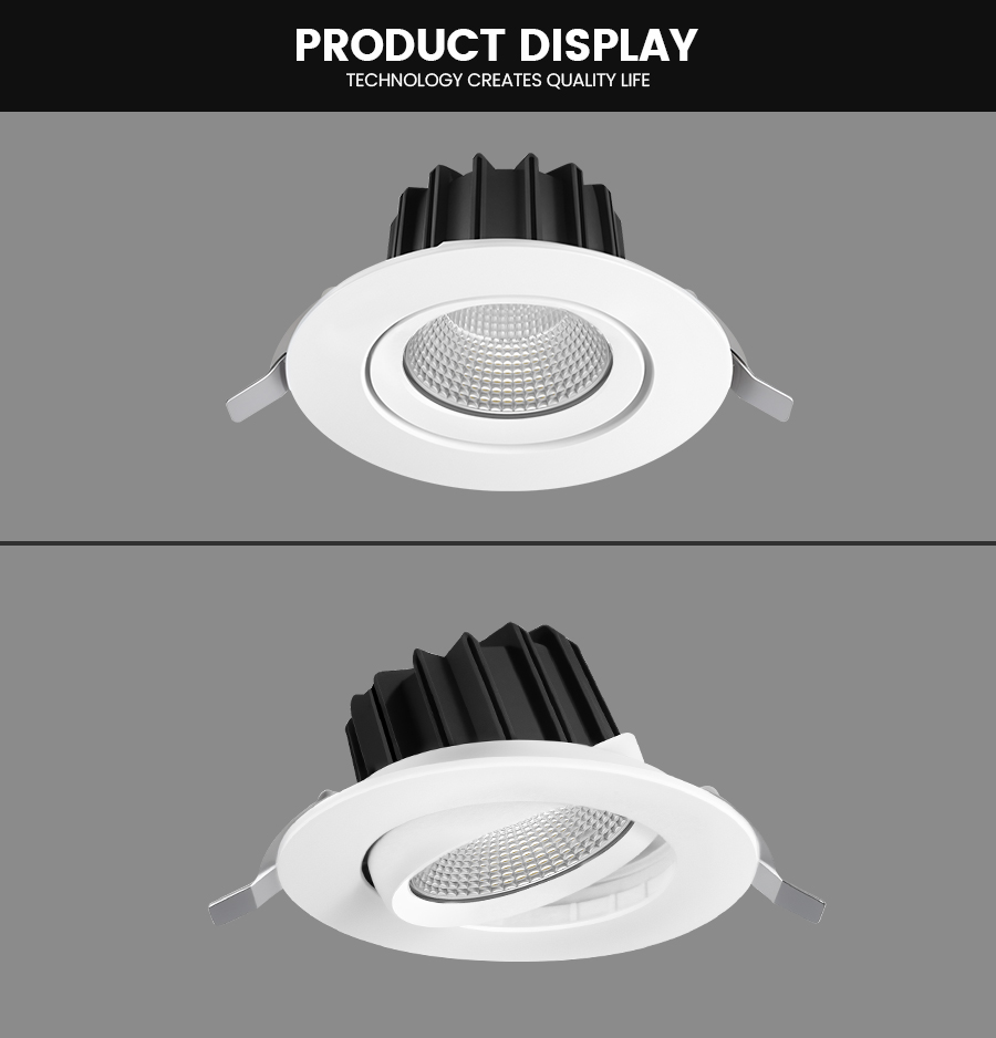 ADAYO tiltable led downlights