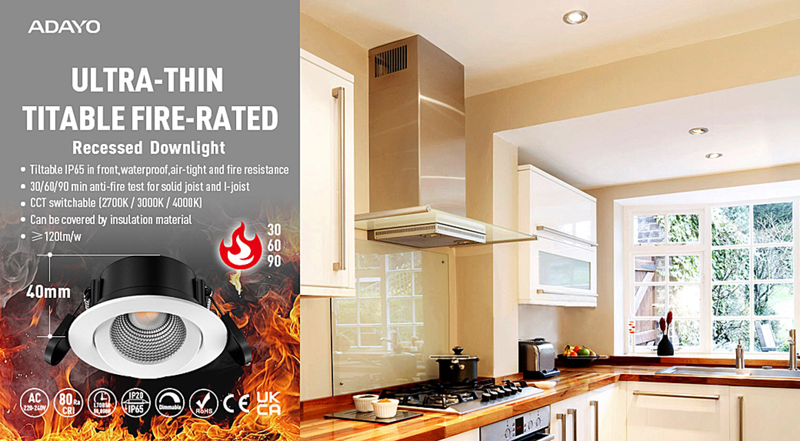 LED Fire-Rated Downlights: Essential Safety Features