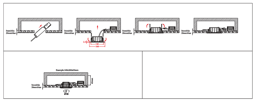ADAYO round recessed downlight